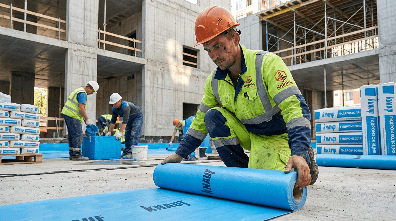 Гидроизоляционные материалы Кнауф (Knauf): применение, технологии, сравнение
